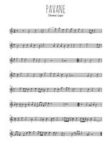 Téléchargez la partition de la musique thomas-lupo-pavane3 en PDF, pour flûte traversière