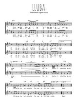 Téléchargez l'arrangement de la partition de chant-tzigane-lluba en PDF à deux voix