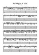 Téléchargez la tablature de la musique W.-C.-Handy-Memphis-Blues en PDF