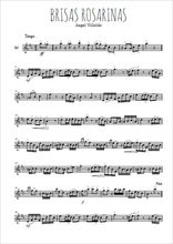 Téléchargez l'arrangement de la partition en Sib de la musique Brisas Rosarina en PDF