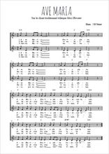 Téléchargez l'arrangement de la partition de Ave Maria en PDF à deux voix