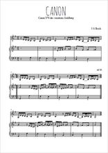 Téléchargez l'arrangement de la partition de bach-canon6-des-variations-goldberg en PDF pour Mélodie et piano