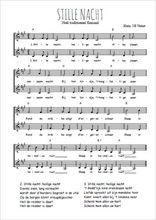 Téléchargez l'arrangement de la partition de Traditionnel-Stille-nacht-BE en PDF à deux voix