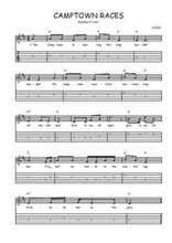 Téléchargez la tablature de la musique Traditionnel-Camptown-Races en PDF