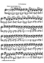 Clavier bien tempéré, prélude et fugue N°6 en Ré mineur