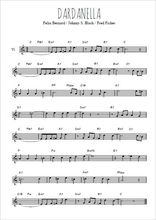 Téléchargez la partition de la musique Dardanella en PDF, pour violon
