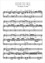 Téléchargez l'arrangement de la partition de fleuve-du-tage en PDF pour Chant et piano