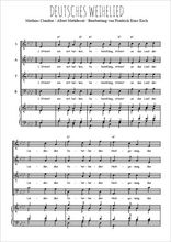 Téléchargez l'arrangement de la partition de Deutsches Weihelied en PDF pour 4 voix mixtes et piano