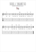 Téléchargez la tablature de la musique berceuse-dodo-l-enfant-do en PDF