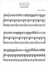 Téléchargez l'arrangement de la partition de frayleleh en PDF pour Mélodie et piano