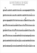 Téléchargez l'arrangement de la partition en Sib de la musique La pastourelle de Rodez en PDF