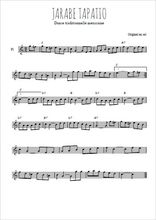 Téléchargez la partition de la musique Jarabe Tapatio en PDF, pour flûte traversière