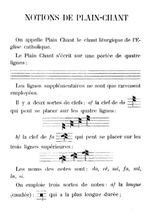 Notions de plain-chant, chant grégorien