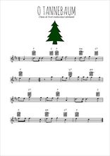 Téléchargez l'arrangement de la partition pour sax en Mib de la musique O Tannenbaum en PDF