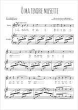 Téléchargez l'arrangement de la partition de o-ma-tendre-musette en PDF pour Chant et piano
