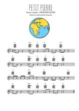 Téléchargez l'arrangement de la partition en Sib de la musique Petit Pierre en PDF