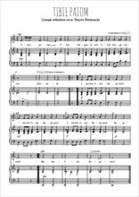 Téléchargez l'arrangement de la partition de chant-orthodoxe-russe-tibie-paiom en PDF pour Chant et piano