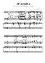Téléchargez l'arrangement de la partition de Siyahamba en PDF pour 4 voix mixtes et piano