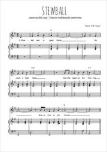 Téléchargez la partition de Stewball en PDF pour Chant et piano