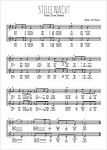 Téléchargez l'arrangement de la partition de Traditionnel-Stille-Nacht en PDF à deux voix
