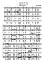 Téléchargez l'arrangement de la partition de Stille Nacht en PDF à quatre voix SATB