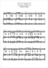 Téléchargez l'arrangement de la partition de Traditionnel-Stille-Nacht en PDF pour Chant et piano