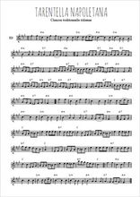 Téléchargez l'arrangement de la partition pour sax en Mib de la musique Tarentella napoletana en PDF