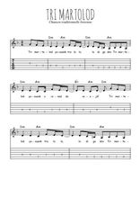 Téléchargez la tablature de la musique chant-de-marin-tri-martolod en PDF