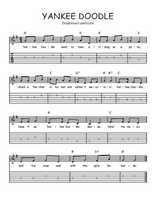 Téléchargez la tablature de la musique usa-yankee-doodle en PDF